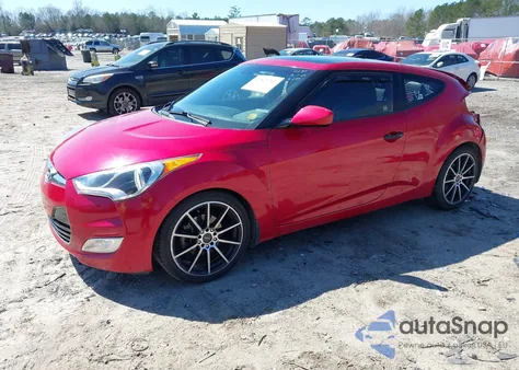 2016 Hyundai Veloster from USA, damaged, VIN KMHTC6ADXGU258985